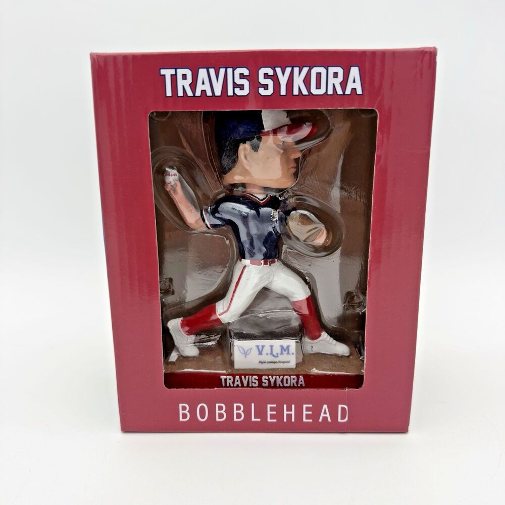 2025 Nationals TRAVIS SYKORA Bobblehead FREDERICKSBURG BOBBLE Stadium SGA ROOKIE